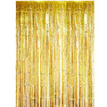 Gitterdraperi Guld 100 x 200 cm